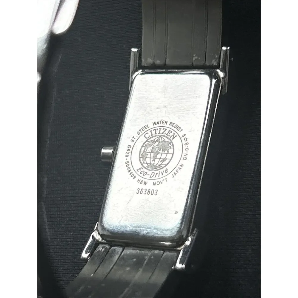Citizen Eco Drive Black Dial Silver Tone Women’s Watch